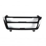 Auto armatuurlaua keskkonsooli AC paneel raadio dekoratiivliist LED meeleoluvalgus BMW 3/4 seeria 3GT M3 M4 F30 F31 F32 F34 F36 jaoks must