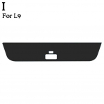 LiXiang L7 L8 L9 2024 2024 jaoks Leading Ideal Pagasiruumi Kriimustusvastane Modifikatsioonitarvikute Kleebis Auto Tagaluugi Kaitsepadi G0V8