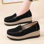 Naiste Platvormkingad Lady Creepers Kingad Paks Tald Vabaaja Slip-on K&otilde;rgust Lisavad Madalad Kingad EU: 35