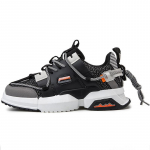 Moodsad meeste vabaaja tossud kevad-s&uuml;gis tossud hingavad meeste kingad paeltega mugavad platvormkingad meeste vulkaniseeritud kingadff5 39 must