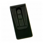 Roostevabast terasest &otilde;hukese taskuga rahakott Rahaklamber Rahakoti ID krediitkaardihoidja must