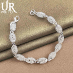 925 h&otilde;bedast &otilde;&otilde;nsatest helmestest k&auml;ev&otilde;ru Moodsad pulmaehted 20CM