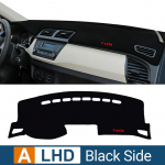 Auto armatuurlaua kate, v&auml;ltige valguspadja p&auml;ikesevarju&uuml;mbrist, UV-kaitsega libisemiskindlad matid Skoda Fabia 3 2015 2016 2017 2018 2019 2020 jaoks