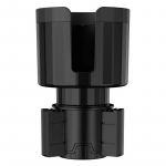 Suure auto tassihoidja laiendus koos Reguleeritava alusega tassihoidja adapteri korraldaja pudelite ja tasside jaoks &le;105 mm autotarvikute jaoks must