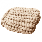 Pleed Paks Mood 6cm K&auml;sitsi Villast Kootud L&otilde;ng Merino Vill Mahukas Kudumine Viskepleedid Kootud Pleed Other beige