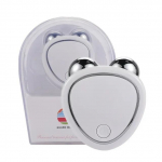 Micro Current Beauty Instrument Mini Face Slimming Massager Kaasaskantav EMS Delicate Contour Lifting Pinguldav n&auml;onahka roosa