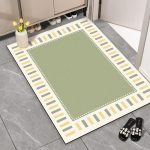 V&auml;ikest v&auml;rsket v&auml;lisuksematti saab uksemati sisse l&otilde;igata Kodu magamistoa vaip Mustuskindel kulumiskindel libisemismatt 40 * 60Cm clean