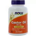 Now Foods - KASTOOR&Otilde;LI 650MG., 120 KAPSULA