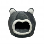 Kasside kennel, Talvine soe suletud pluss Velvet Round Pet Kennel Lemmikkasside kennel M