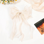 Suur lipsukujuline plekk-juukseklamber naistele, juukseklamber, &scaron;ifoonist lips, t&uuml;drukute hobusesaba klamber, juukseaksessuaarid, peakatted, kingitus, &uuml;hev&auml;rviline