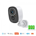 Tuya 5MP P&auml;ikeseenergia Wifi V&auml;likaamera Traadita Madala Energiatarbimisega Aku Turvakaamerad PIR Inimese Tuvastus J&auml;relevalve IP Kaamera V&auml;rviline &Ouml;ine Battery Camera