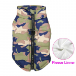 Veekindlad talvised koerariided soojad lemmikloomad puuvillased jope vest v&auml;ikestele suurtele koertele kutsika prantsuse buldogi mantel Chihuahua Yorki kost&uuml;&uuml;m 5XL