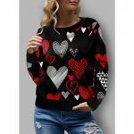 JKASHDK Naiste moe vabaaja kevade s&uuml;gistr&uuml;kk pikkade varrukatega O-kaelusega pulloverid ja pikad varrukad XXXXL