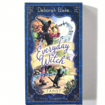 1 karp Everyday Witch Tarot kaardipakk koos juhendraamatuga - 78 kaardi komplekt, n&otilde;iakunstiteemaline peom&auml;ng, praktilise maagia tarokikomplekt