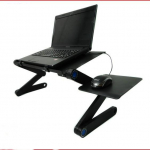 Kokkupandav alumiiniumist s&uuml;learvuti jahutuslaud voodisse Extended with Cooling Holes, No Mouse Pad