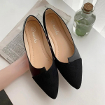 Naiste kingad Fashion Splice Color Mule Flats Terava varbaga Balleriin Balleti Lamedad Slip on Shoe Zapatos Mujer Loafers Suurus 35-41 35