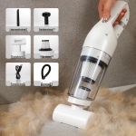 Kaasaskantav elektriline lemmikloomade juuste tolmuimeja kassidele ja koertele Cordless hair remover roheline