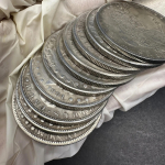 10 tk Vanaaegsed 1878-1887 USA MORGANi koopiad - Ideaalne kollektsion&auml;&auml;ridele, m&auml;ngupidudeks ja DIY ehtek&auml;sit&ouml;&ouml;ks