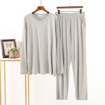 Jaapani uue stiili modaalne kevad- ja s&uuml;gismeeste pidžaama, pikkade varrukatega, lahtised, suured koduteeninduse &uuml;likonnad, meeste pidžaamakomplekt, &ouml;&ouml;pesu L