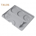 Espresso tampimismatt libisemiskindel silikoonist kohvi tamper Mat Espresso tampimisjaam Pad Barista t&ouml;&ouml;riist t&ouml;&ouml;laua k&ouml;&ouml;gibaari jaoks must