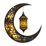 Crescent Moon Suncatcher 2D peitsitud akr&uuml;&uuml;list p&auml;ikesep&uuml;&uuml;dja ​​v&auml;rviline aknaseinale riputatav kaunistus kodu veranda aia r&otilde;dule mitmev&auml;rviline