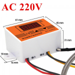 ZFX-W3003 temperatuurikontroller mikro digitaalne termostaat termoregulaator k&uuml;tte ja jahutuse inkubaatori temperatuuri regulaator