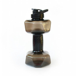 1 tk 1500 ml suure mahutavusega plastikust hantlikujuline kaasaskantav veepudel loomingulised treeninghantlid spordipudel 1.5L