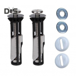 2/4 tk WC-poti istme kinnituskruvid Lihtne paigaldamine Universaalne tualettruumi istme poltide komplekt raskeveokite tualeti istme kruvide komplekt 2pcs