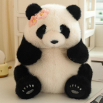 Simulatsioon Suur Panda Pl&uuml;&uuml;sloom Rahvuslik Aare Panda Lilleke Nukk Kallistav Magav Nukk Nukk S&uuml;nnip&auml;evakingitus Naistele Armas 25Cm [0.42kg]