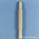 Puidust taignarull Leiva-taignal&otilde;ikur Rullrull 2-in-1 Rullkeermega kujundus K&ouml;&ouml;k Toiduvalmistamise K&uuml;psetust&ouml;&ouml;riistad 33cm