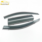 3D roostevabast terasest vihmakaitseliistud Haval H5 jaoks &ndash; dekoratiivkleebised ja autoosad Head buckle + hook + adhesive * 4, PC plastic