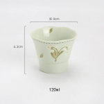 Moodsad lillelised keraamilised taldrikud p&auml;rastl&otilde;unatee puuviljamagustoidutaldrik maitsvad road kausid taldrikukomplektid peened majapidamisn&otilde;ud