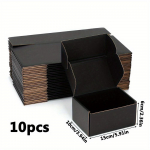 10 tk Saatmiskarbid Must J&otilde;upaber Kingikarp Lainepapp Kirjanduse Pakendamine Saatmine Postitamine V&auml;ikeettev&otilde;tte Pakkimistarvikud 10pcs