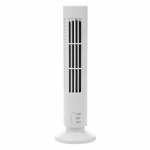 Kaasaskantav &otilde;hujahuti Vertikaalne labadeta ventilaator USB Lauaarvuti konditsioneer Ventilaator Mini Jahutustorni ventilaator valge