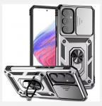 Samsung Galaxy A14 A34 A54 5G &uuml;mbrisega liugkaamera kaitsev armor telefoni&uuml;mbris Samsung A54 A 14 34 54 magnetihoidiku r&otilde;nga kate For Galaxy A14 5G roheline