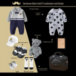 H&auml;rrasmehe kinkekarp: Beebi Romper ja Riiete Komplekt Vasts&uuml;ndinutele kuni &Uuml;heaastastele - Ideaalne Eripidustusteks 66 cm