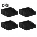 4 tk kummist uksekork kiilu seinakaitse raskeveokite libisemisvastane tuulekindel, puurimata kokkup&otilde;rkevastane vaip plaat betoon puitp&otilde;rand uksekork hall