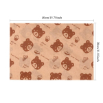 50 tk k&uuml;psetuspaberi lehte v&otilde;ileibade pakkimiseks, rasvakindel pakkepaber, toidukorvi vooderdus v&auml;li piknikutele, kirikutesse, kodupidudele, restoranidesse 30x40cm,50pcs