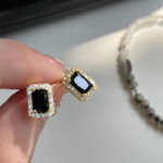 K&otilde;rvar&otilde;ngad Niche Design Sense Tipptasemel lahe stiil must &otilde;rn stiil ruudukujulised v&auml;ikesed &otilde;rnad k&otilde;rvar&otilde;ngad