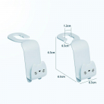 2tk Creative Autokonks Armas kassi autoistme riidepuu konksud istmetagused tarvikud Korraldaja konks kotid riided mitmesugused riidepuud roosa