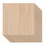 8/10 tk 10/15/20/30 cm puitleht Raske t&ouml;&ouml; l&otilde;petamata isetegemine projekt K&auml;sit&ouml;&ouml; Arhitektuurne mudel L&otilde;ikamine Joonistus Nelinurk Basswood Board 10cm