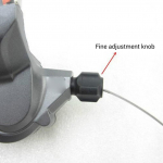 1 paari jalgratta kiiruse l&uuml;liti p&ouml;idlaga k&auml;igukangi piduri hoob s&otilde;idupiduri hoovad jalgratta lisaseadmed must