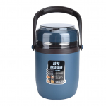 304 roostevabast terasest isoleeritud toidukarp, mitmekihiline, lekkekindel, virnastatav, termiline l&otilde;unakarp 2L