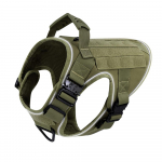 Helkurkoerapesa 4 metallpandlaga, s&otilde;jaline taktikaline lemmiklooma treeningvest, rakmed, jalutusrihm, kaelarihm suurtele koertele, tarvikud S