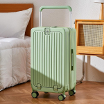 Tasuta saatmine: 20-tollised ja 24-tollised eest avatavad multifunktsionaalsed kohvrid laiade k&auml;epidemetega 20-inch