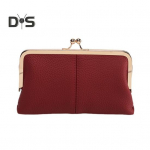 Naiste kl&otilde;pslukuga vintage-stiilis k&auml;ekott ehtsast nahast, reisikott mitme kaardipesa ja kaardihoidjaga, peo, kohtingu, ostlemise jaoks khaki