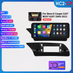 Ossuret Android 13 Autoraadio Carplay 4G Mercedes Benz E-klassile C207 W207 A207 NTG 4.0 4.5 5.0 2-ukseline Autoradio Peaseade HC2 2G 32G