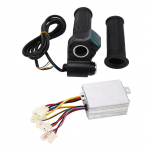 Jalgratta mootorikontrolleri komplekt 48V 350W Toiten&auml;idik Mitmekordne kaitse Harjadega mootori kontroller koos