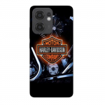 Coque de t&eacute;l&eacute;phone - Maniacase - Oppo Reno 13F - Logo Harley Davidson - Silicone - Souple