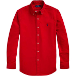 Polo Ralph Lauren SS22 &Uuml;hev&auml;rviline Pikkade Varrukatega S&auml;rk Meeste s&auml;rgid Punane 710767906-005 L